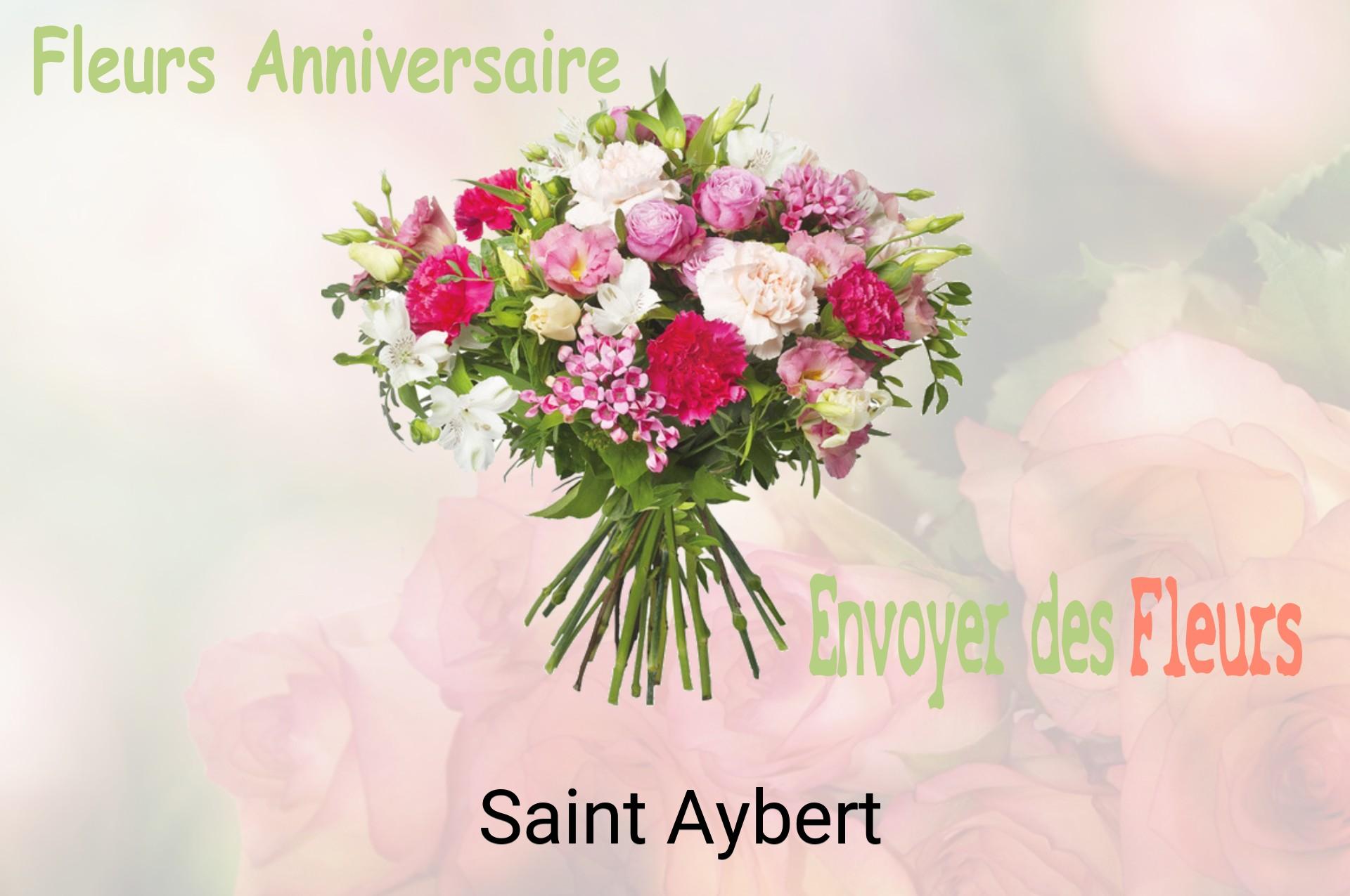Bouquet de fleurs d’anniversaire livré à Saint-Aybert